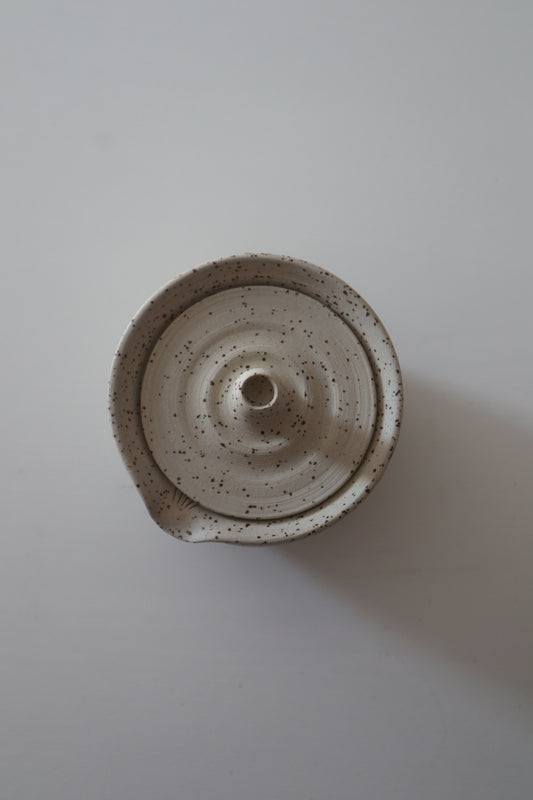 Speckled teapot