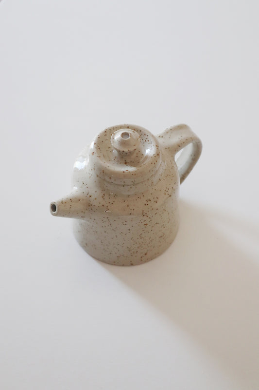 Small speckled teapot
