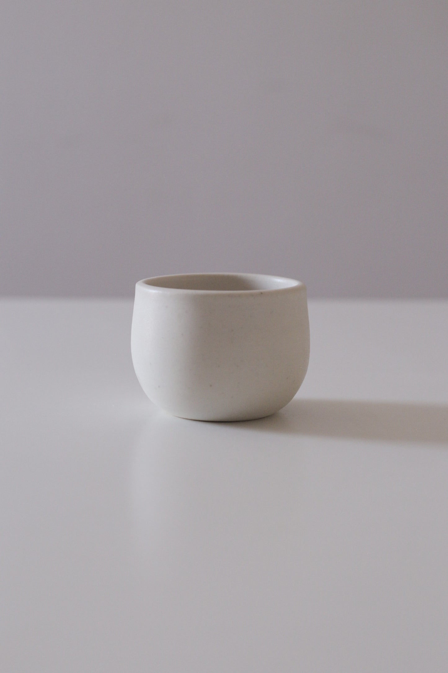 Small White Cup