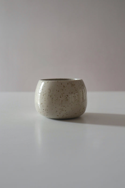 Speckled coffee cup