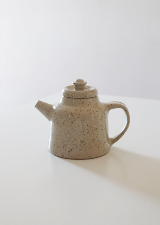 Small speckled teapot